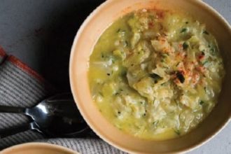 Λαχανόρυζο με αβγολέμονο