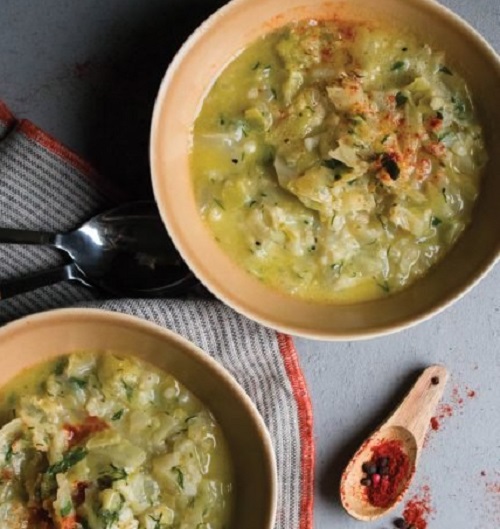 Λαχανόρυζο με αβγολέμονο