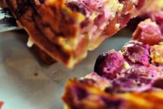 Κλαφουτί με κεράσια