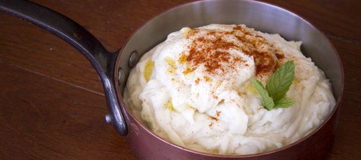 Πουρές πατάτας με παρμεζάνα