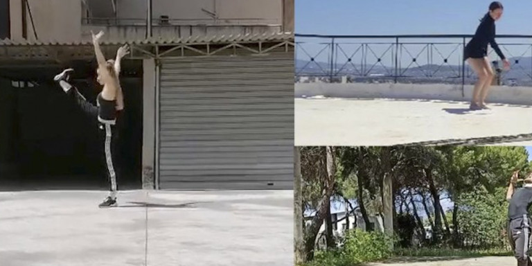 ΥΠΠΟ: Σπουδαστές της Λυρικής χορεύουν on line σε ταράτσες, σε πάρκα, στο σαλόνι τους