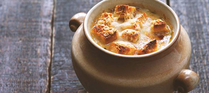 Γαλλική κρεμμυδόσουπα