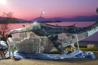 Η «Φανώ» στην παραλία Αίγιου για την ανακύκλωση