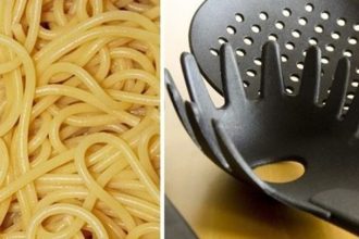 Γιατί η κουτάλα των μακαρονιών έχει τρύπα;