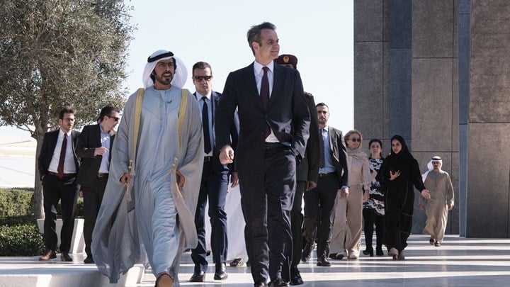 Στο Μουσείο του Λούβρου στο Άμπου Ντάμπι Κυριάκος και Μαρέβα - ΦΩΤΟ