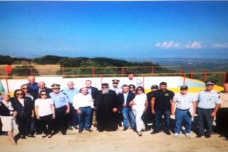 Ροταριανός Σύλλογος Πατρών: Εγκαινιάστηκε η δεξαμενή ανεφοδιασμού πυρόσβεσης στον Κρίνο - ΦΩΤΟ