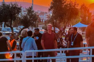 Στην συναυλία των Coldplay στο ΟΑΚΑ ο Κυριάκος Μητσοτάκης