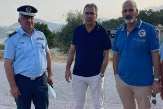 Φωτιές στην Αχαΐα: Η μεγάλη μάχη της Αστυνομίας και ο καθοριστικός συντονιστικός ρόλος του Απ. Μαρτζάκλη