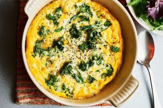 Υγιεινή ομελέτα με μπρόκολο