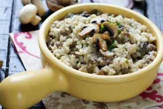 Απολαυστικό ριζότο με μανιτάρια!