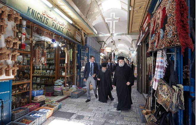 Η επίσκεψη του Μητσοτάκη στα Ιεροσόλυμα - ΔΕΙΤΕ ΦΩΤΟΓΡΑΦΙΕΣ