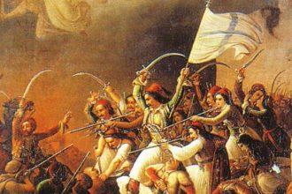 Το Χορευτικό τμήμα του Πολιτιστικού Συλλόγου Αλισσαίων στις εκδηλώσεις για την Εξοδο του Μεσολογγίου