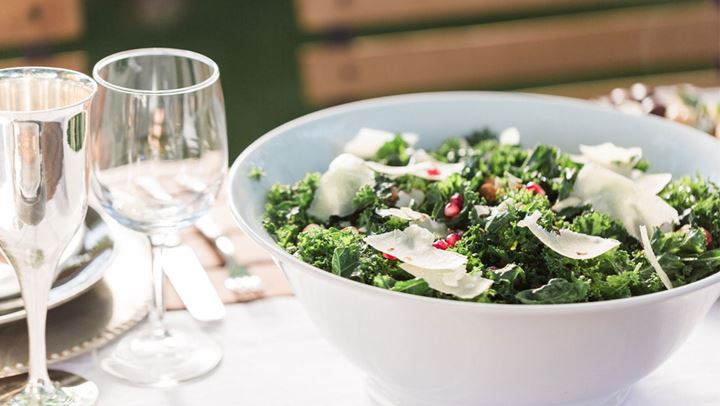 Απολαυστική σαλάτα με ρόδι και παρμεζάνα!