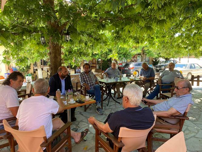 Ιάσονας Φωτήλας: Περιοδεία στα Καλάβρυτα-Συναντήσεις με φίλους και στελέχη