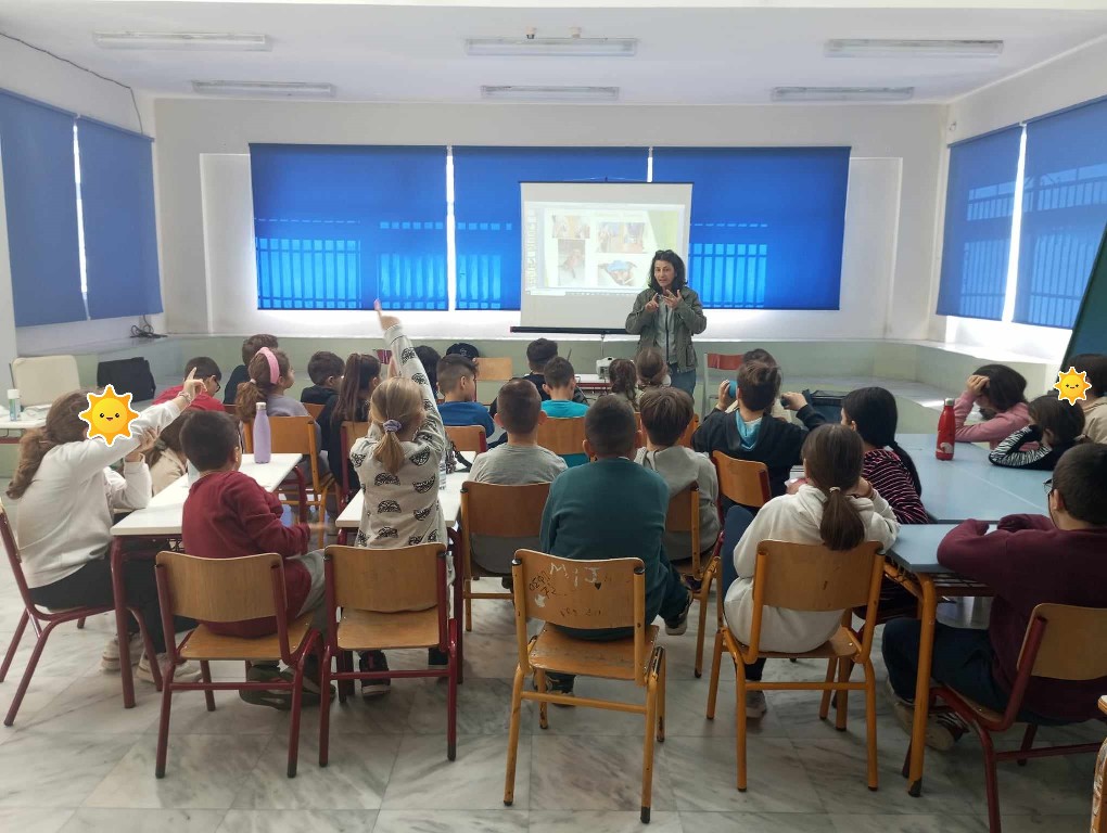 Στο 52ο Δημοτικό Σχολείο της Πάτρας παρουσιάστηκε το πρόγραμμα φιλοζωίας για τα ζώα συντροφιάς