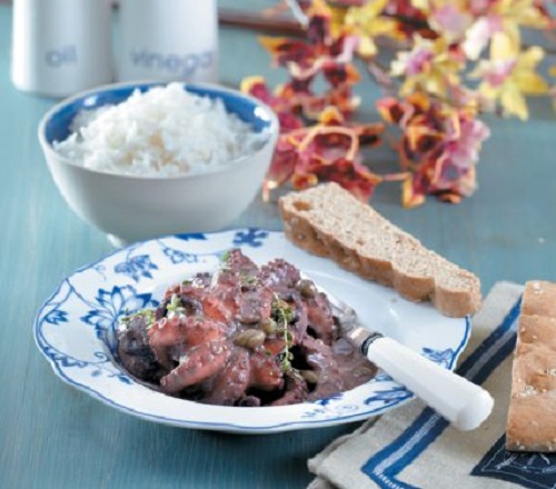 Μοσχιοί με μουστάρδα