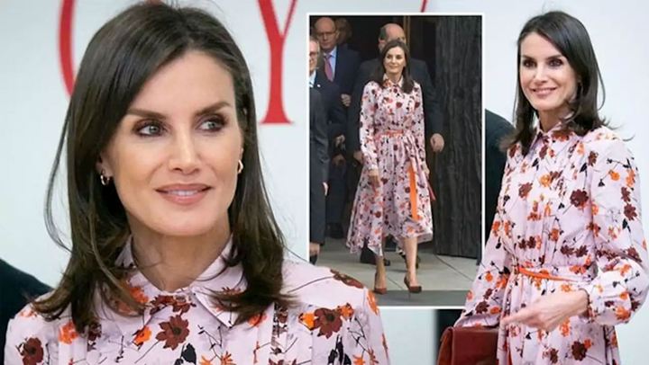 Η βασίλισσα Letizia σου δείχνει πώς να φορέσεις το φλοράλ τον χειμώνα