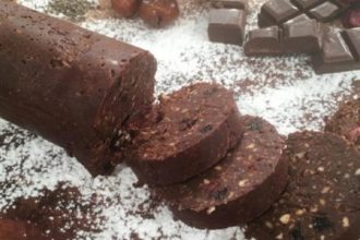 Σαλάμι σοκολάτας χωρίς ζάχαρη!