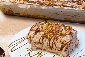 Γλυκό ψυγείου με μπισκότα