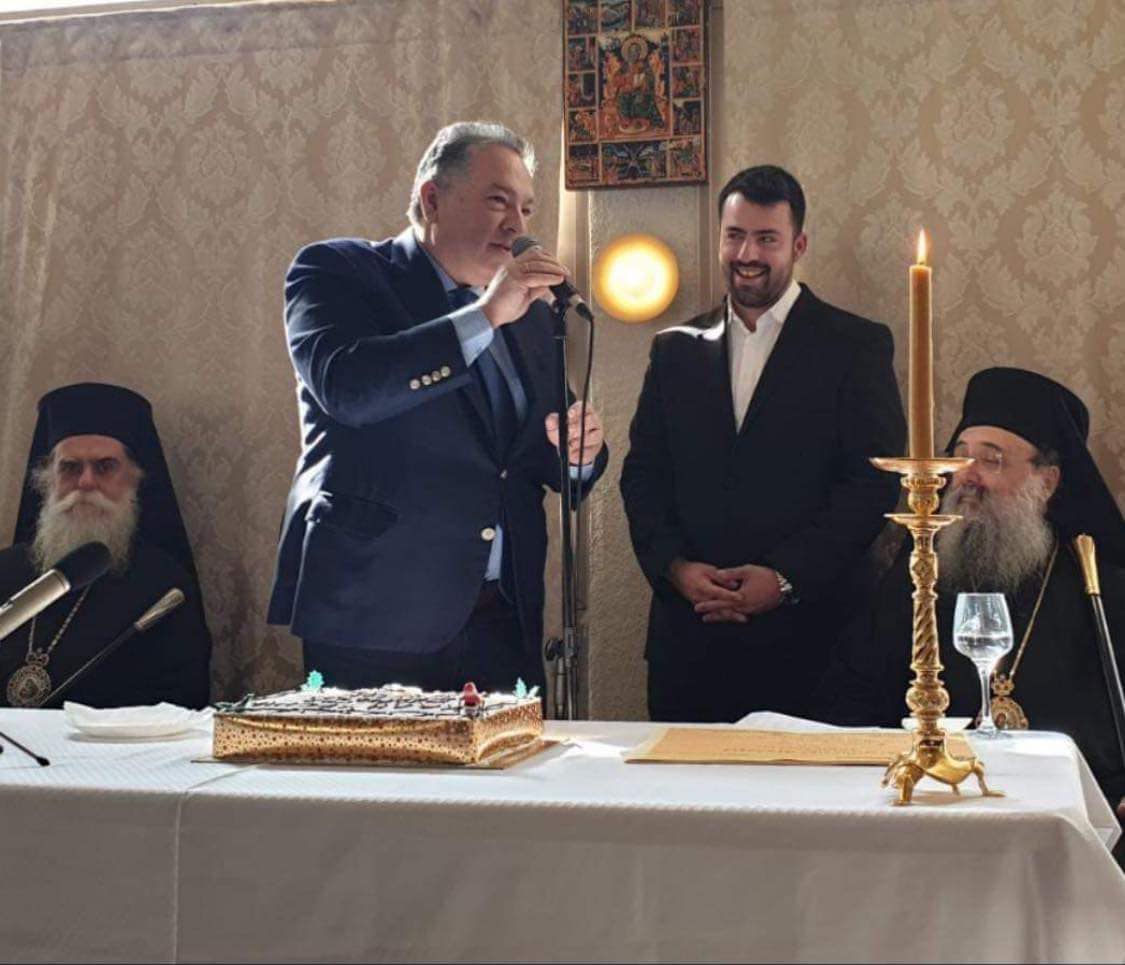 Κώστας Σβόλης: Στη βασιλόπιτα των Αρκάδων και στο Συνέδριο της Χριστιανικής Εστίας