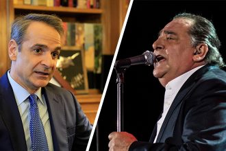 O Κυρ. Μητσοτάκης αποχαιρετά τον Βασίλη Καρρά: «Μια γνήσια λαϊκή φωνή σίγησε»