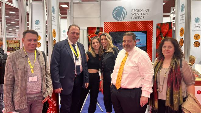 Η Περιφέρεια Δυτικής Ελλάδας και επιχειρήσεις φρέσκων φρούτων και λαχανικώνστην έκθεση “Freskon”