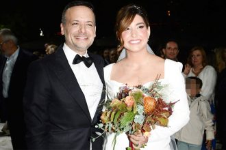 Χάρης Δούκας - Γεωργία Πολυτάνου: Οι πρώτες δηλώσεις του ζευγαριού μετά το θρησκευτικό γάμο τους στη Θήβα