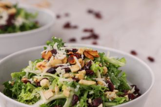 Σαλάτα με λεμόνι και cranberries