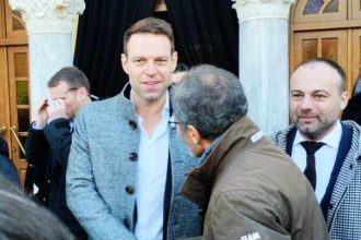 Στις εκδηλώσεις του Ολοκαυτώματος Κασσελάκης - Μπάκας