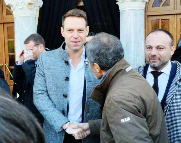 Στις εκδηλώσεις του Ολοκαυτώματος Κασσελάκης - Μπάκας