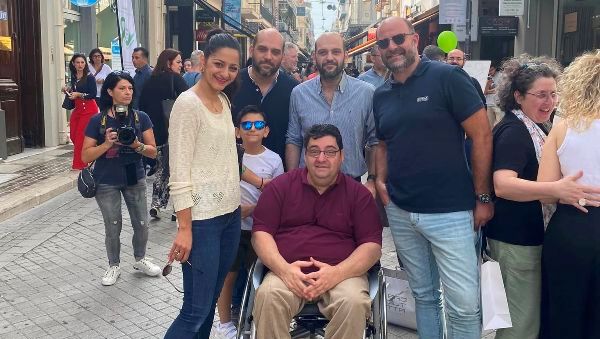 Αντώνης Χαροκόπος- Βαγγέλης Καραχάλιος στην εκδήλωση του ΣΟΨΥ