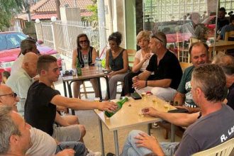 Η Νέα Αριστερά στην πυρόπληκτη Τριταία