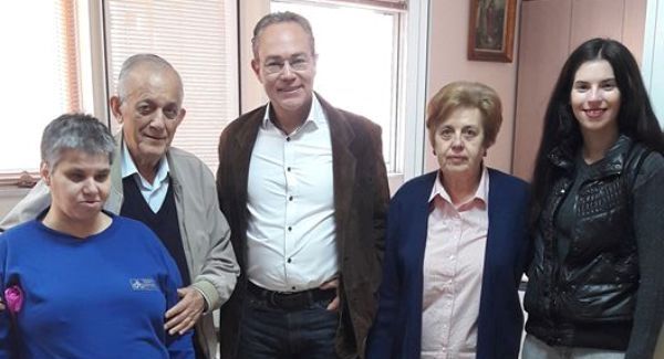 Στην "Κιβωτός της Αγάπης" ο Ηρακλής Ρούπας