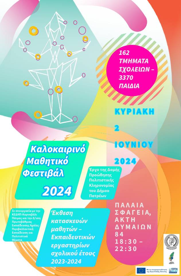 Καλοκαιρινό Μαθητικό Φεστιβάλ 2024 στα Παλαιά Σφαγεία