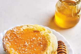 Αφράτες γιαπωνέζικες τηγανίτες (σουφλέ-πάνκεϊκ)