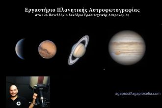 Στην Πάτρα ο κορυφαίος πλανητικός αστροφωτογράφος Αγάπιος Ηλία