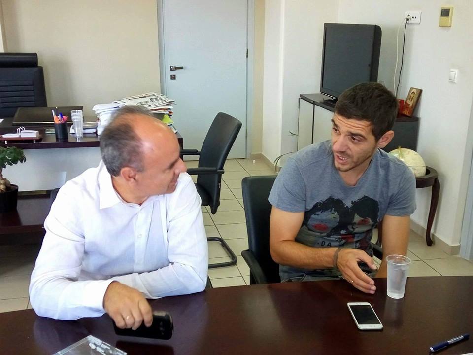 Με τον παλιό συμπαίχτη και φίλο πάλι μαζί!