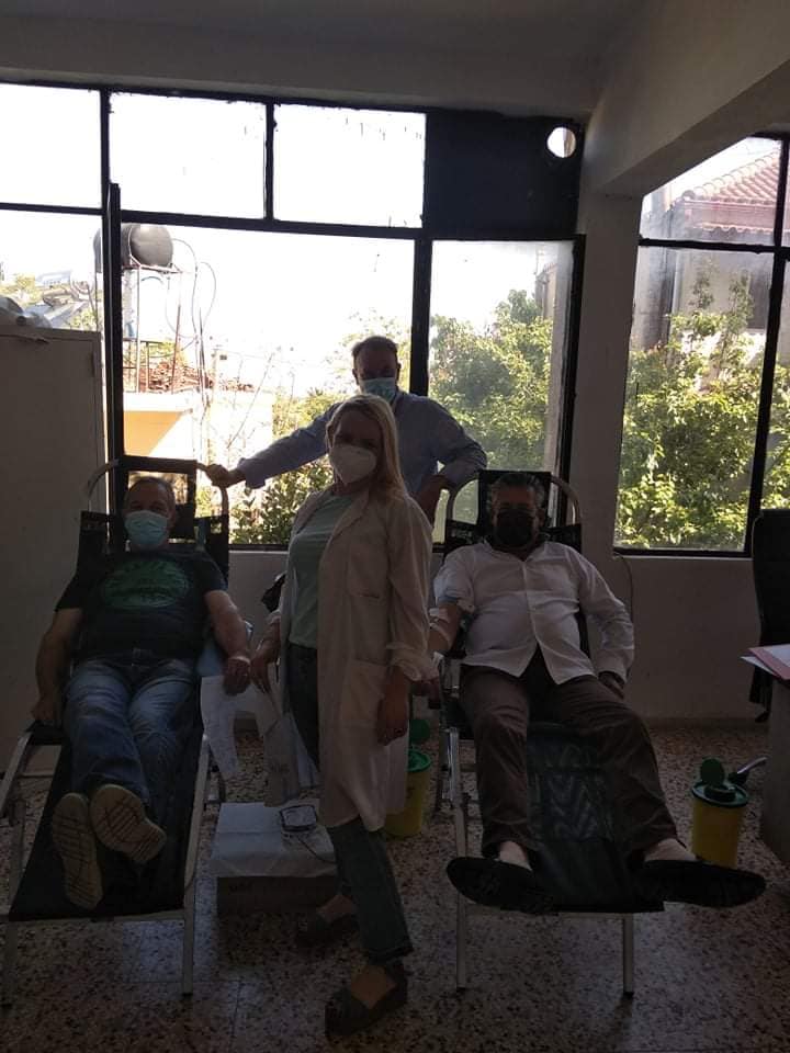 Ζωηρό το ενδιαφέρον για την εθελοντική αιμοδοσία στον Ριόλο