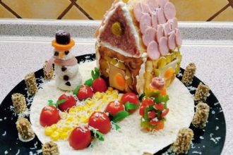 Αλμυρό σπιτάκι με κράκερς