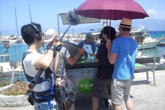 Τί δουλειά είχε τηλεοπτικό κανάλι από την Αυστρία, στη Αλυκή Αιγίου; ΦΩΤΟΓΡΑΦΙΕΣ