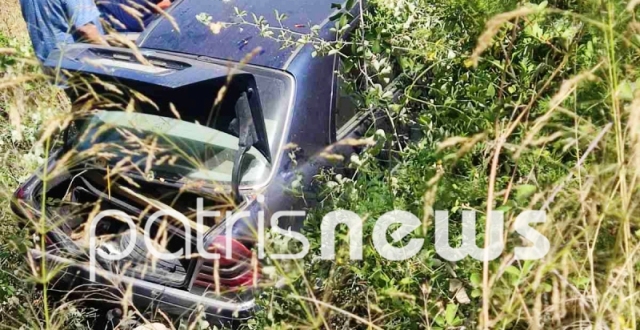 Δυτ. Ελλάδα: Σοβαρό τροχαίο, αυτοκίνητο έπεσε σε γκρεμό (ΦΩΤΟ)