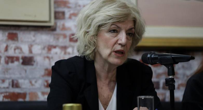 Σία Αναγνωστοπούλου: Δικαιώθηκα που δεν πήγα στην ομιλία Ζελένσκι