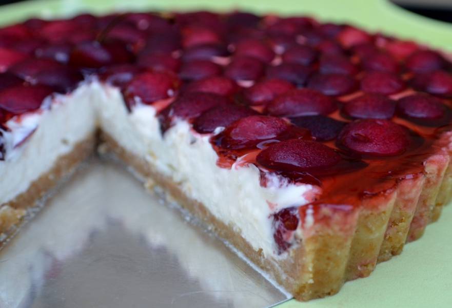 Συνταγή για μαμαδίστικη τάρτα από κεράσι