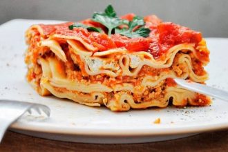 Healthy food: Λαζάνια με κιμά από σόγια!