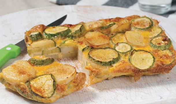 Ομελέτα διαίτης με λαχανικά