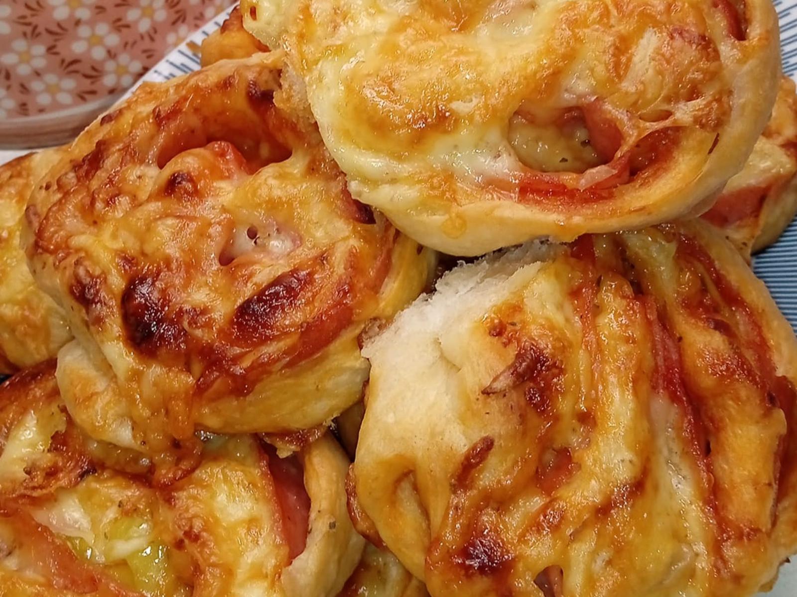 Ατομικά ρολάκια πίτσας