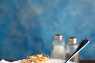 Ατζέμ πιλάφι με σπιτικό ζωμό κοτόπουλου