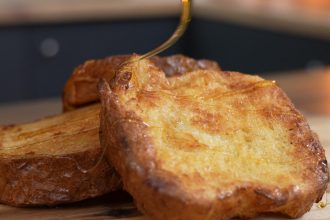 Αυγόφετες στο φούρνο χωρίς λάδι