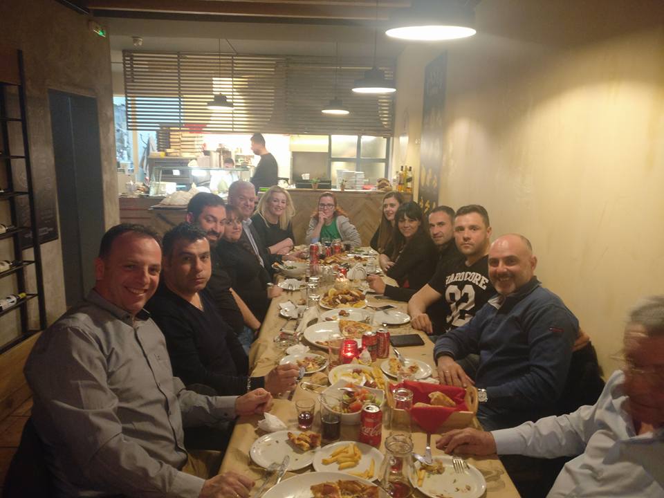 ΑΧΑΓΙΩΤΙΚΟ ΚΑΡΝΑΒΑΛΙ 2017: Φιλική συνάντηση και γεύμα για την Οργανωτική Επιτροπή