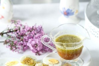 Αυγοσαλάτα με εξωτικό λαδόξιδο